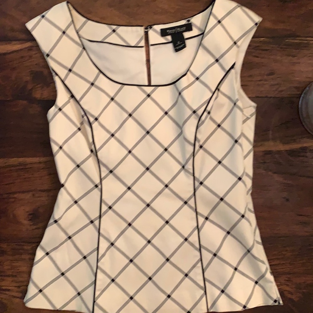 White House Black Market Sleeveless Blouse